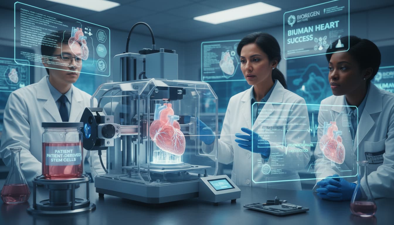 Bioprinting 3D: Keberhasilan Pencetakan Jantung Manusia dari Sel Pasien